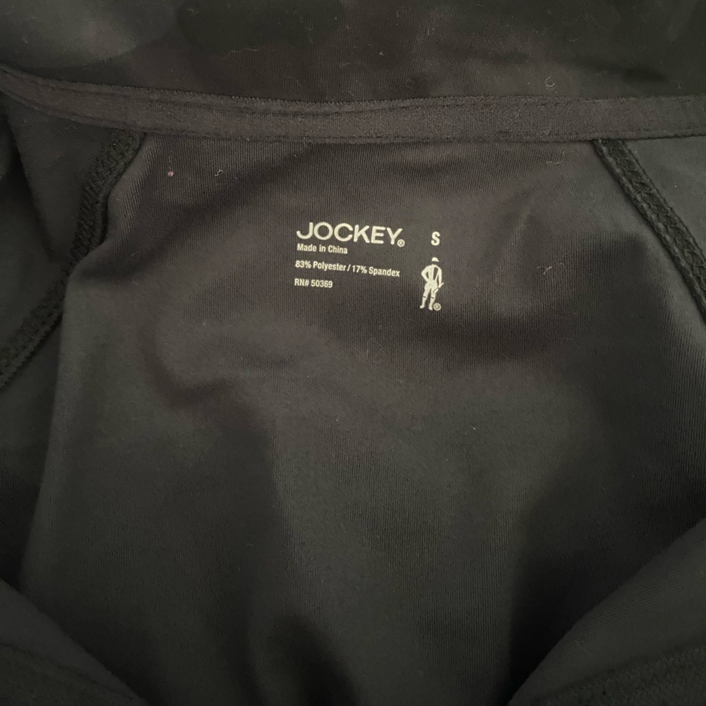 Jockey Full Zip Active Yoga Jacket Camo Black NWT Size S - Picture 7 of 10